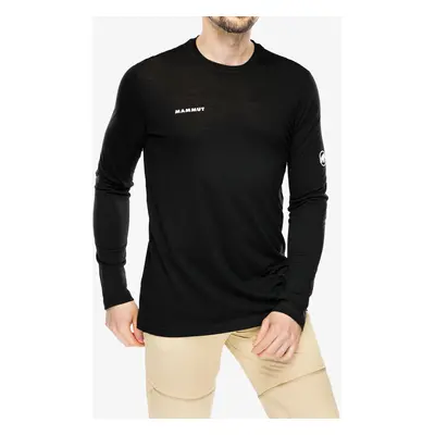 Mammut Tree Wool FL Longsleeve Felső - black/black