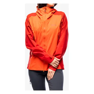 Rab Kinetic Alpine 2.0 Jacket Női Esőkabát - red grapefruit