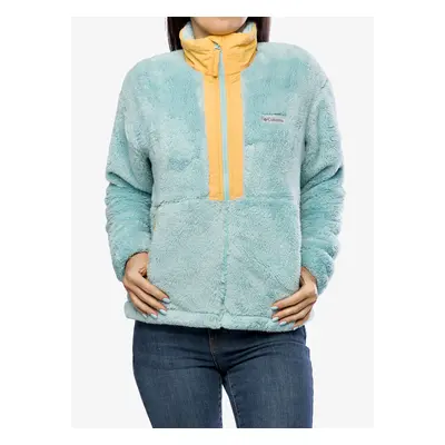 Columbia Boundless Discovery Sherpa Full Zip Női polár - aqua haze/sunset peach