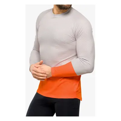 POC MTB Pure L/S Jersey Kerékpáros Felső - granite grey/zink orange