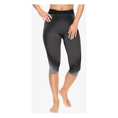 Odlo Performance Warm Blackcomb BL Bottom 3/4 Termoaktív női hosszúszárú alsó - black