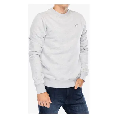 Didriksons Fyn Sweater Felső - aluminum melange