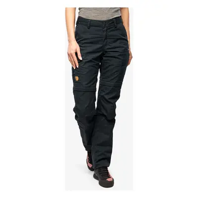 Fjallraven Karla Pro Zip-off Trousers Női Nadrág - dark navy