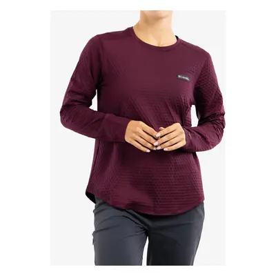 Columbia Bliss Ascent LS Női Pulóver - marionberry