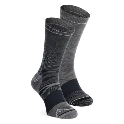 Ortovox Alpine Mid Socks Merino Gyapjú Zokni - black raven