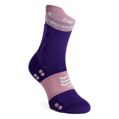 Compressport Pro Racing Socks v4.0 Trail Futózokni - purple/grape