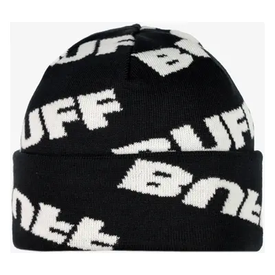 Buff Knitted Beanie Hido Téli sapka - black