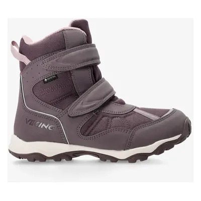 Viking Footwear Beito Warm GTX 2V Cipő lányoknak - plum/dusty pink