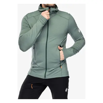 Mammut Taiss Light ML Hooded Jacket Férfi pulóver - dark jade/woods