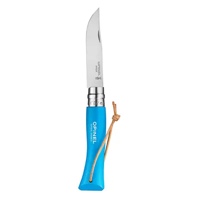 Opinel Inox Outdoor No. Kés - cyan blue