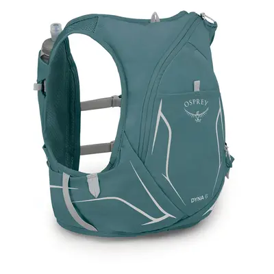 Osprey Dyna + Soft Flasks Futómellény - cascade blue/silver lining