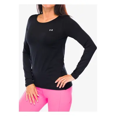 Under Armour HeatGear Armour Long Sleeve Női Felső - black/metalic silver