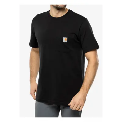 Carhartt K87 Pocket S/S T-Shirt Férfi Póló - black