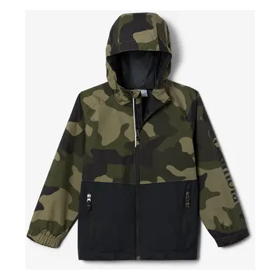 Columbia Dalby Springs Jacket Lánykabát - stone green mod camo/black