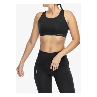 Salomon Cross Run Bra Sport melltartó - deep black