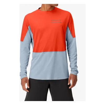 Norrona Senja Equaliser Lightweight Long Sleeve Futófelső - adrenalin