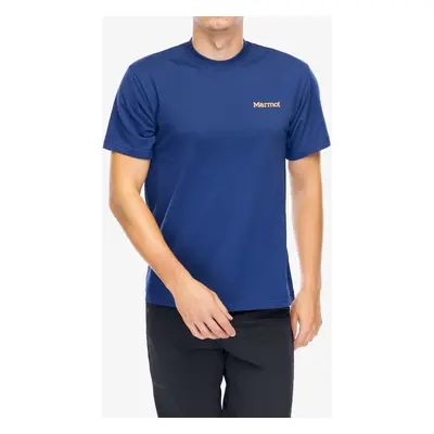 Marmot Crayon Dot Tee SS Pamutpóló - twilight blue