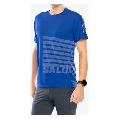 Salomon Sense Aero S/S Tee Graphic Futópóló - surf the web