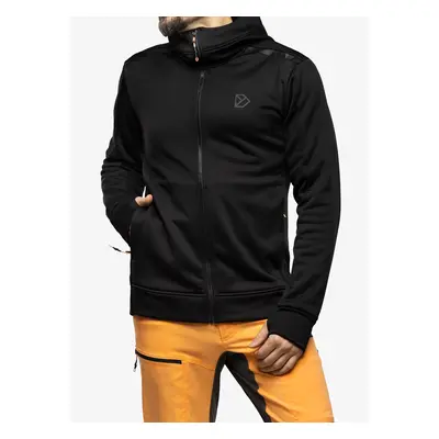 Didriksons Acke Full Zip Kapucnis felső - black