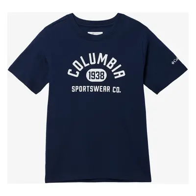 Columbia Basin Ridge SS Graphic Tee Póló fiúknak - collegiate navy/college life