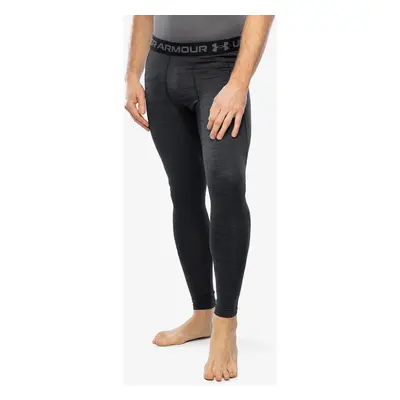 Under Armour ColdGear Twist Leggings Hőszigetelő hosszú alsó - black/pitch gray