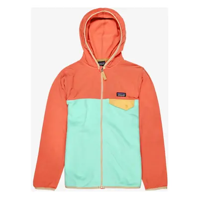 Patagonia Micro D Snap-T Jacket Gyermek Pulóver - early teal