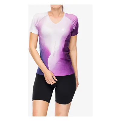 Compressport Performance S/S T-Shirt Női futópóló - lilac