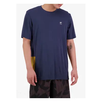 Mons Royale Tarn Merino Shift T-Shirt Merinó póló - cumin/midnight