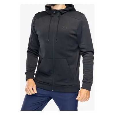 Under Armour Armour Fleece Full Zip Hoodie Férfi Felső - black/black