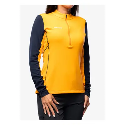 Mammut Aenergy ML Half Zip Pull Női polárfelső - tangerine/marine