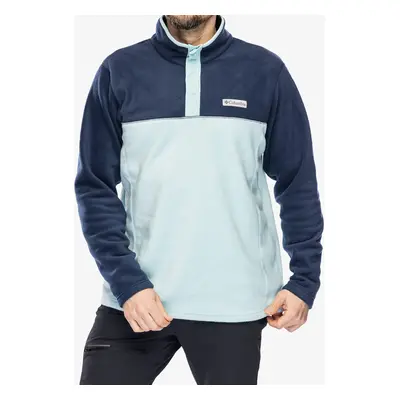 Columbia Steens Mountain Half Snap Férfi pulóver - spray/collegiate navy/spray