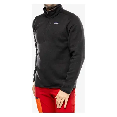 Patagonia Better Sweater 1/4 Zip Polár - black