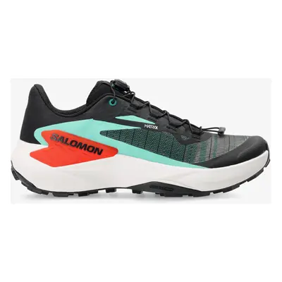 Salomon Genesis Terepfutó cipő - black/green/cherry