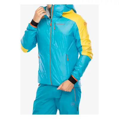 La Sportiva Alpine Guide Primaloft Hoody Bélelt kabát - tropic blue/bamboo