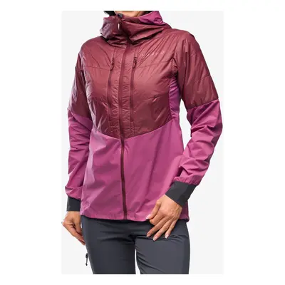 Norrona Lyngen Aero80 Insulated Zip Hood Női átmeneti kabát - violet quartz