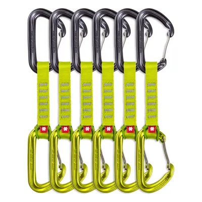 Ocun Hawk QD Wire Eco-Pes mm cm 6-pack Expressz sziklamászáshoz - green