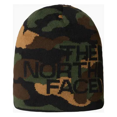 The North Face Reversible Highline Beanie Téli sapka - tnf black camo print