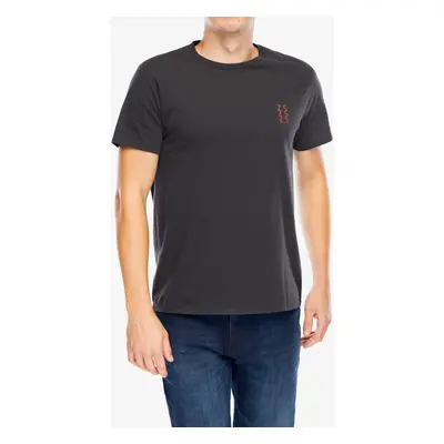 Patagonia Dawn Tracks Organic T-Shirt Nyomtatott póló - ink black