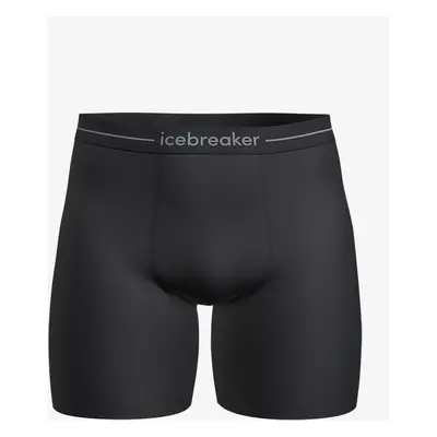 Icebreaker Anatomica Long Boxers Termoaktív boxeralsó - black