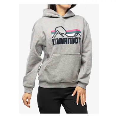 Marmot Coastal Hoody Női Kapucnis Felső - grey heather