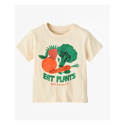 Patagonia Baby Graphic T-Shirt Gyerekpóló - farm snacks/natural