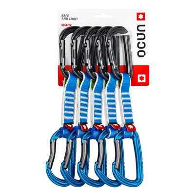 Ocun Falcon QD Zoom PA 15/22 cm 5-pack Expressz Sziklamászáshoz - blue