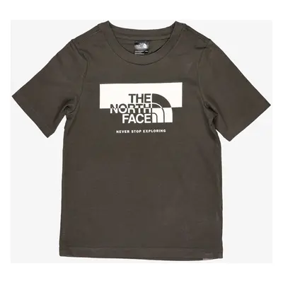 The North Face Kid S/S Graphic Tee Gyerekpóló - new taupe green