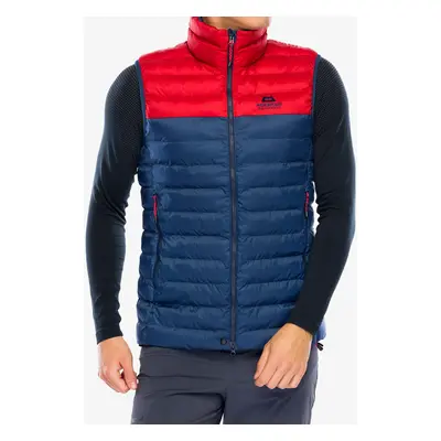 Mountain Equipment Superflux Vest Bélelt mellény - dusk/red rock