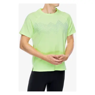 Brooks Atmosphere Short Sleeve 2.0 Gyorsan száradó póló - lime/elevate