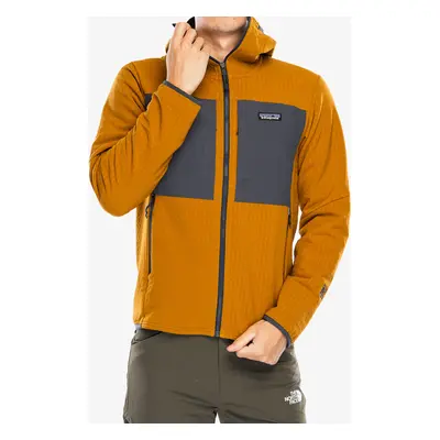 Patagonia R2 TechFace Hoody Softshell kabát - raptor brown