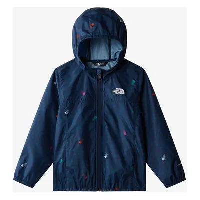 The North Face Never Stop Hooded Windwall Jacket Gyerekkabát - navy shadow