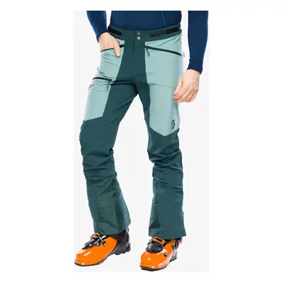 SCOTT Explorair Softshell Pro Pants Softshell nadrág - aruba green/northern mint grn