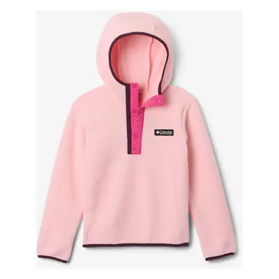 Columbia Helvetia Hoodie Gyermek pulóver - satin pink/pink ice