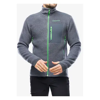 Norrona Trollveggen Thermal Pro Jacket Polár - cool black/classic green